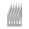 12 Packs: 5 ct. (60 total) Fiskars® Heavy-Duty Replacement #2 Blades